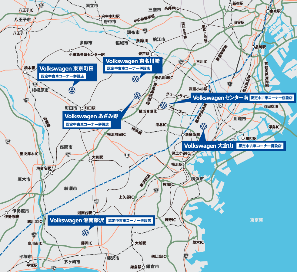 ボークスグループ店舗案内図
