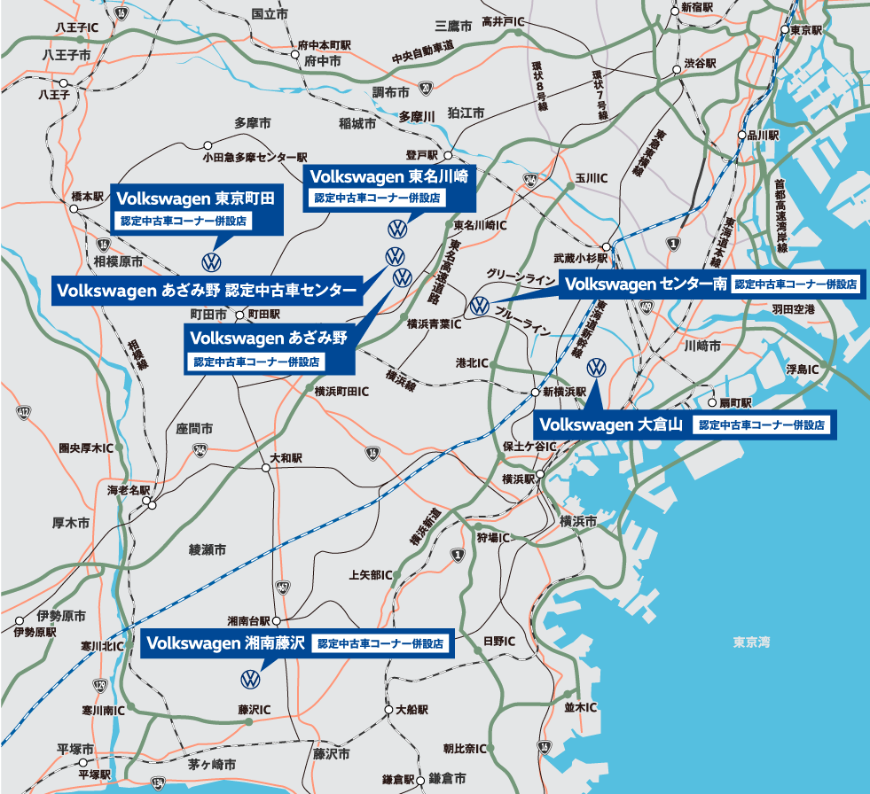 ボークスグループ店舗案内図